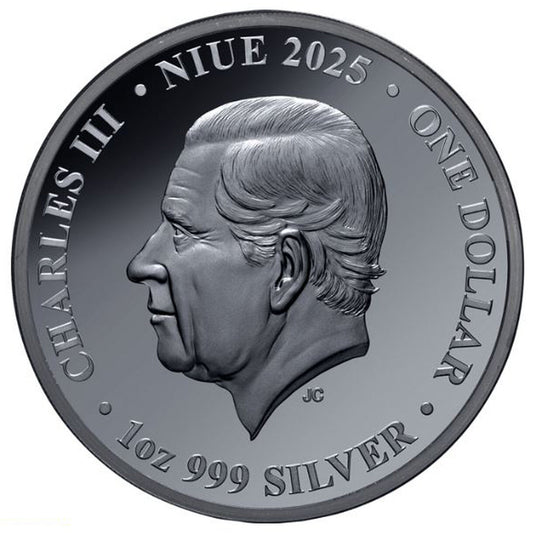 1 Dollar Niue 2025 - Delfín skákavý - Proof