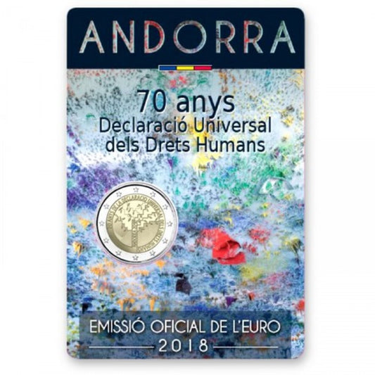 2 EURO Andorra 2018 - Deklarácia ľudských práv