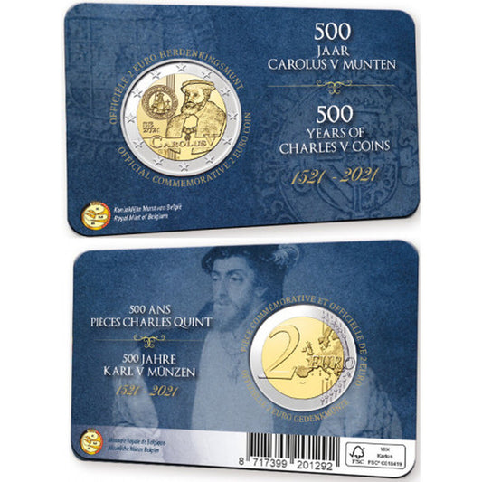 2 EURO Belgicko 2021 - Karol V.