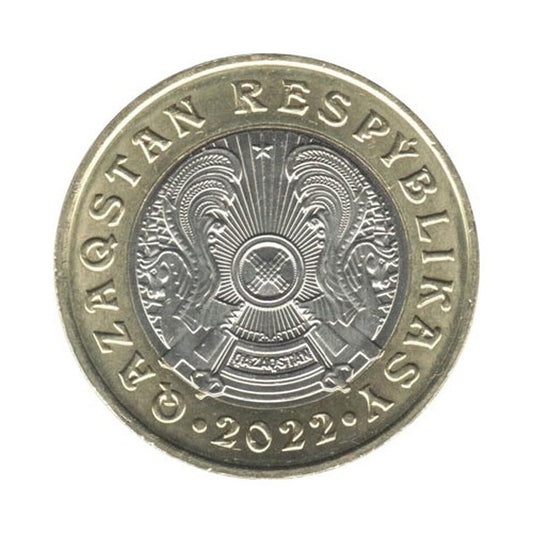 100 Tenge Kazachstan 2022 - Maska