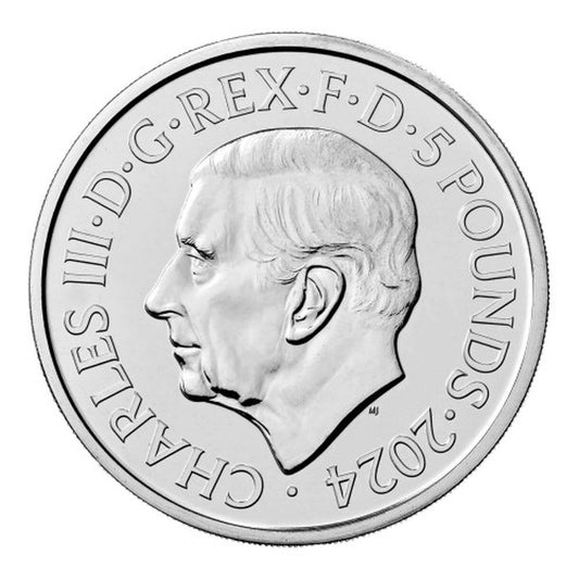 5 Pounds Veľká Británia 2024 - Robin Hood