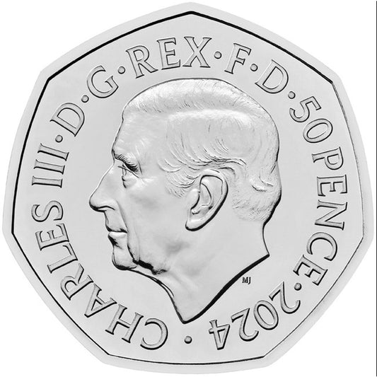 50 Pence Veľká Británia 2024 - Stegosaurus