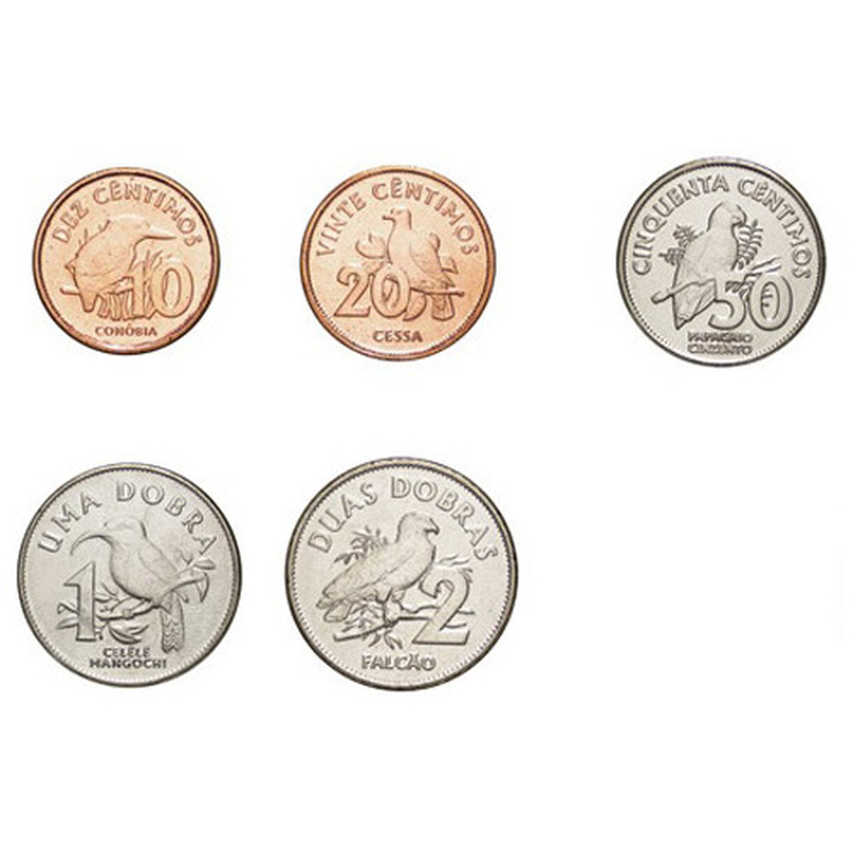 Set mincí Svätý Tomáš a Princov ostrov 2017