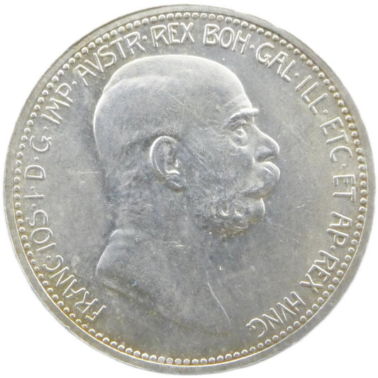 1 Koruna František Jozef I. 1908 - Jubileum