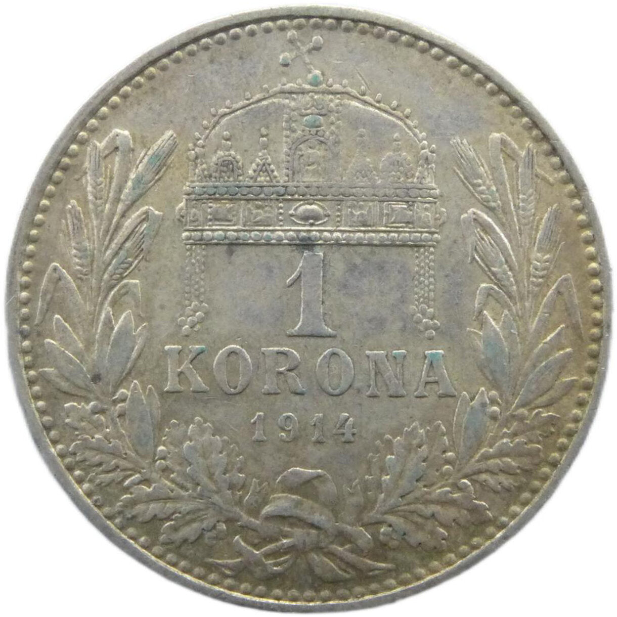 1 Koruna František Jozef I. 1914 KB