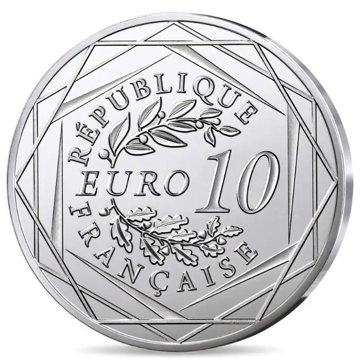 10 Euro Francúzsko 2025 - Flash - kolorovaná