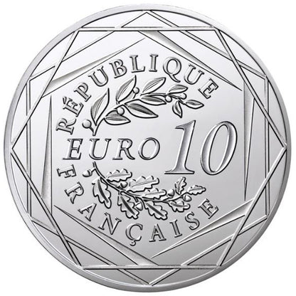 10 Euro Francúzsko 2025 - Superman - kolorovaná