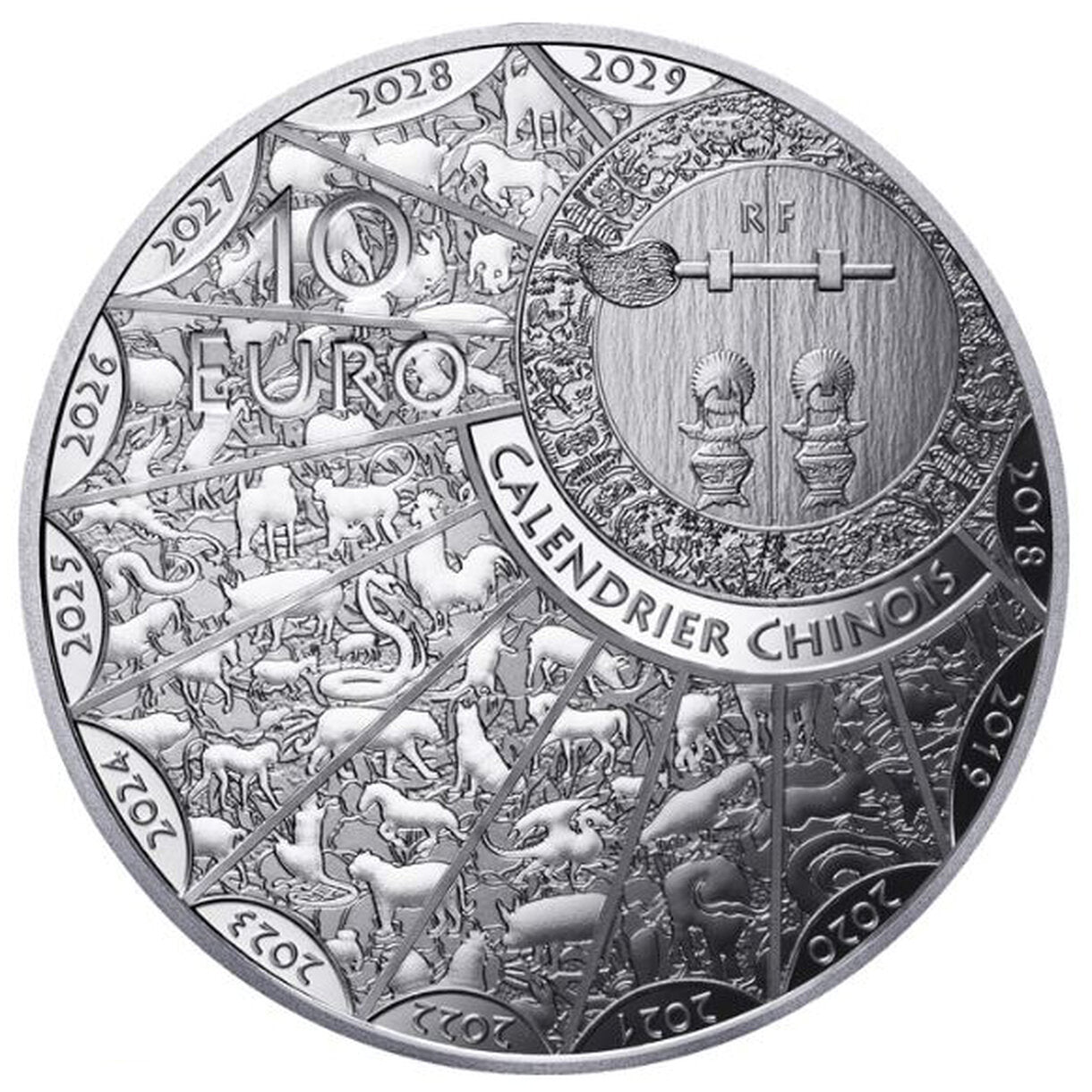 10 Euro Francúzsko 2026 - Rok Koňa- Proof
