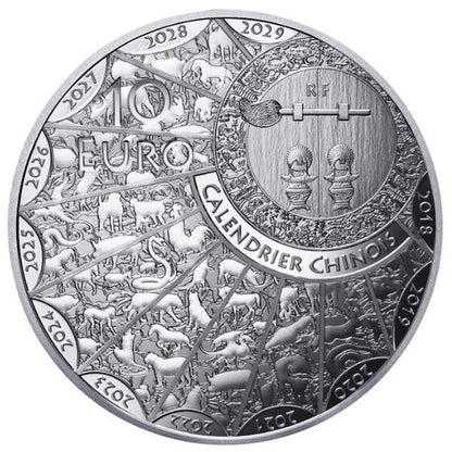 10 Euro Francúzsko 2026 - Rok Koňa- Proof