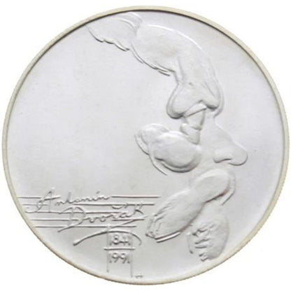 100 Kčs Československo 1991 - Antonín Dvořák