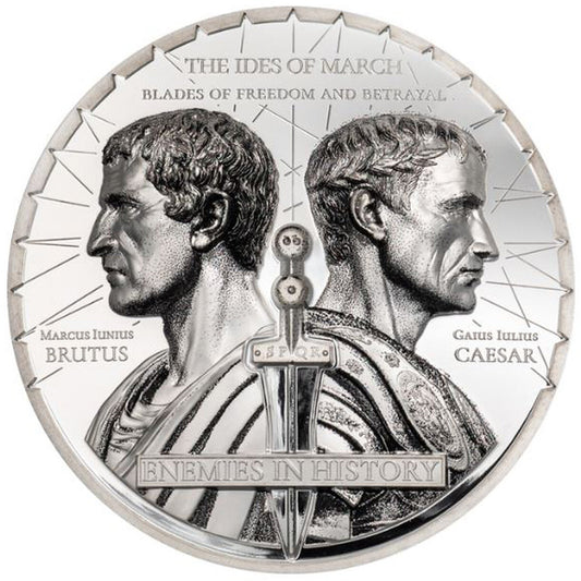 1000 Togrog Mongolsko 2025 - Brutus vs. Caesar - Proof