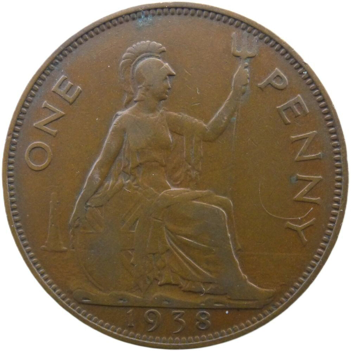 1 Penny Veľká Británia 1938