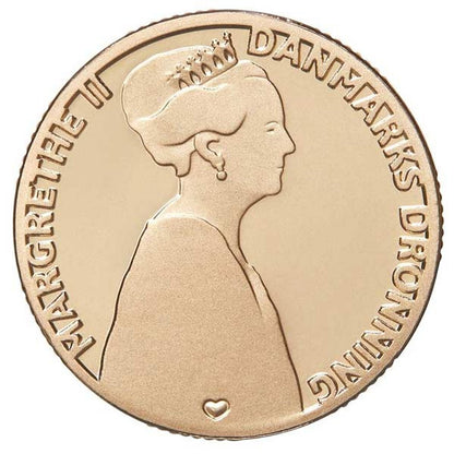 20 Kroner Dánsko 2022 - 50. výročie na tróne