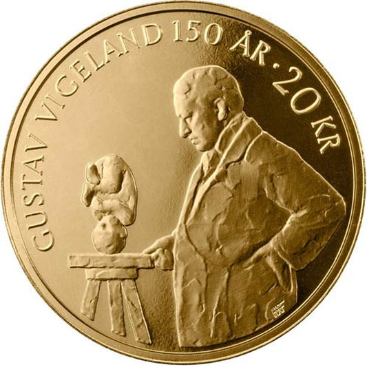 20 Kroner Nórsko 2019 - Gustav Vigeland