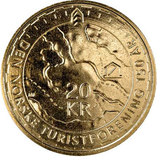 20 Kroner Nórsko 2018 - Trekingová asociácia