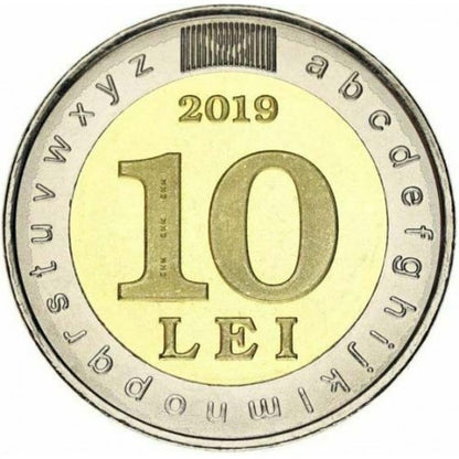 10 Lei Moldavsko 2019 - Štátny jazyk