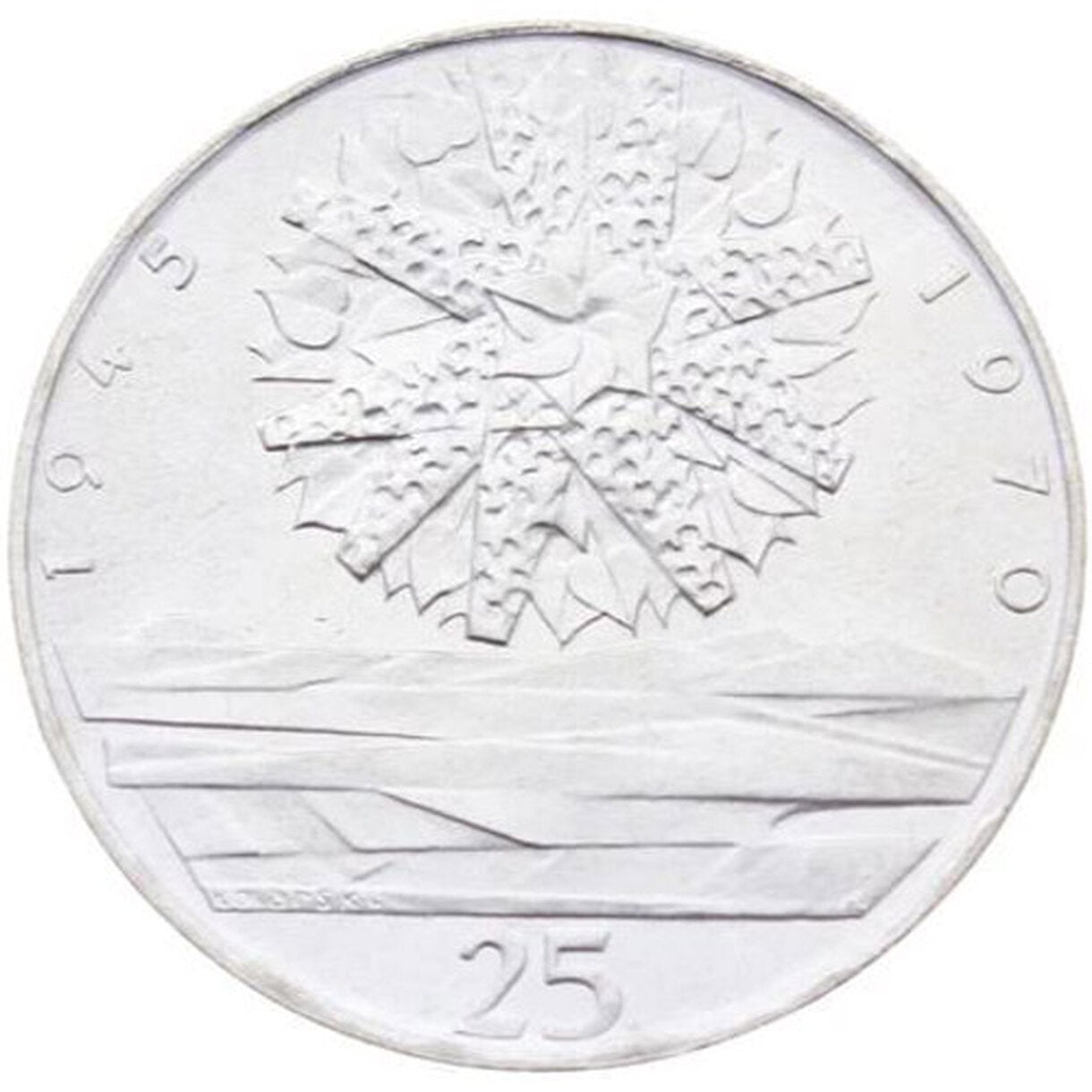 25 Kčs Československo 1970 - Oslobodenie Československa