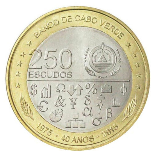 250 Escudos Kapverdy 2015 - Nezávislosť