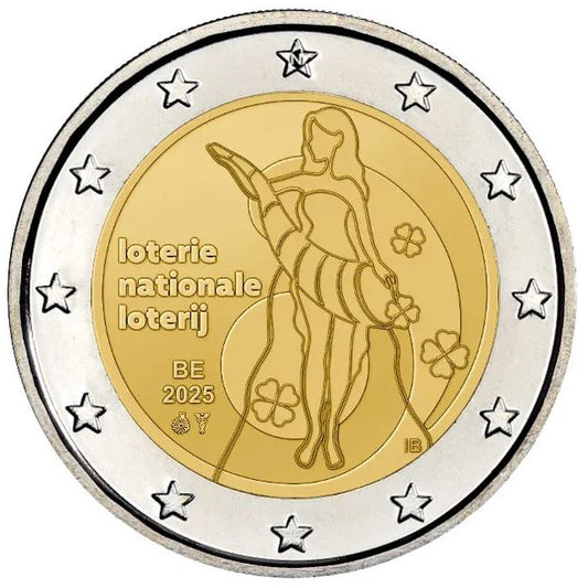 2 EURO Belgicko 2025 - Národná lotéria