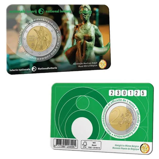 2 EURO Belgicko 2025 - Národná lotéria