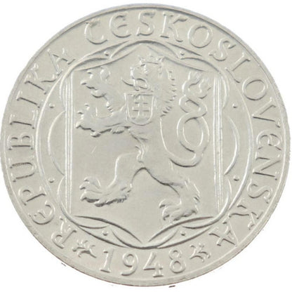 100 Kčs Československo 1948 - Karlova univerzita