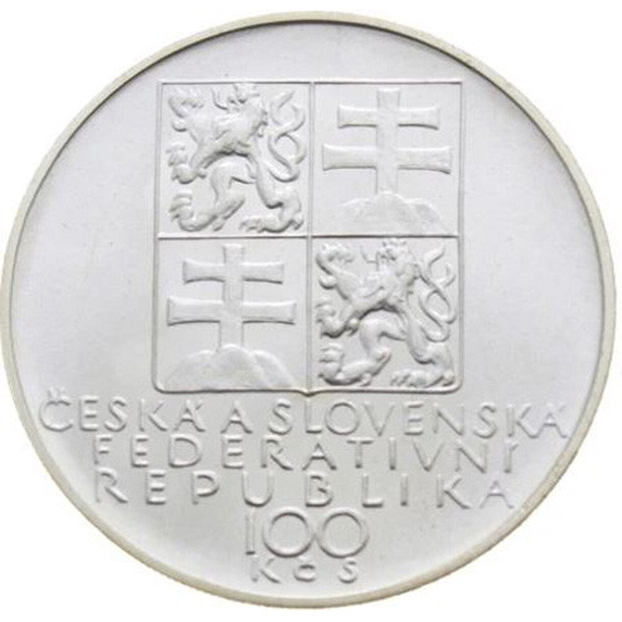 100 Kčs Československo 1991 - Antonín Dvořák