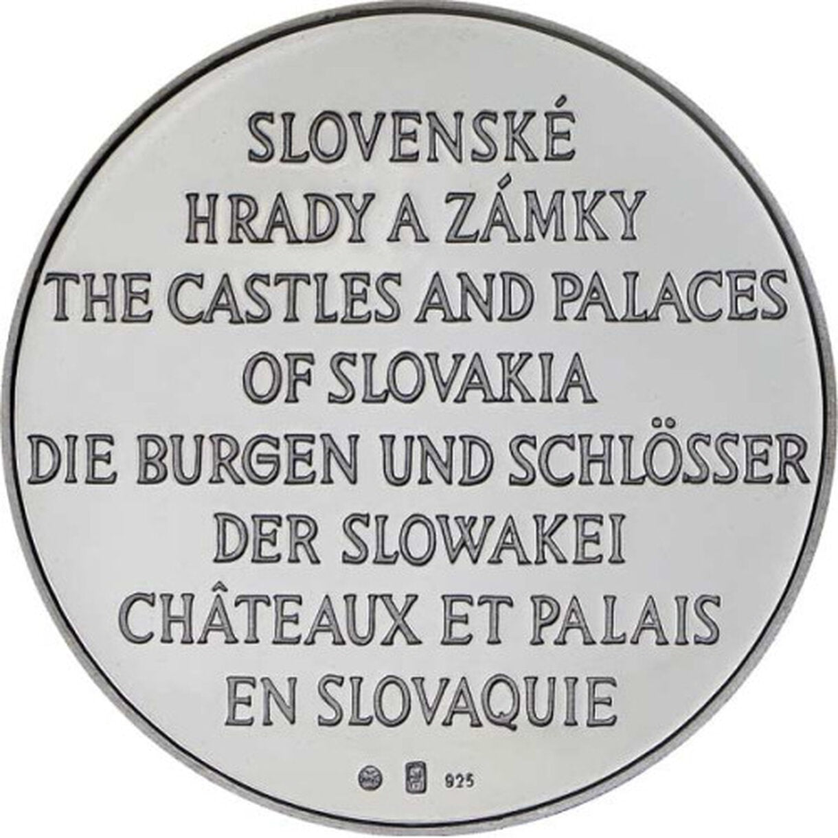 Medaila Slovensko - Nitra
