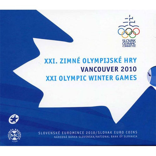 Sada obehových EURO mincí SR 2010