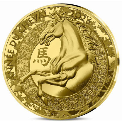 50 Euro Francúzsko 2026 - Rok Koňa - Proof
