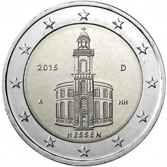 2 EURO Nemecko 2015 - Spolková krajina Hessen A